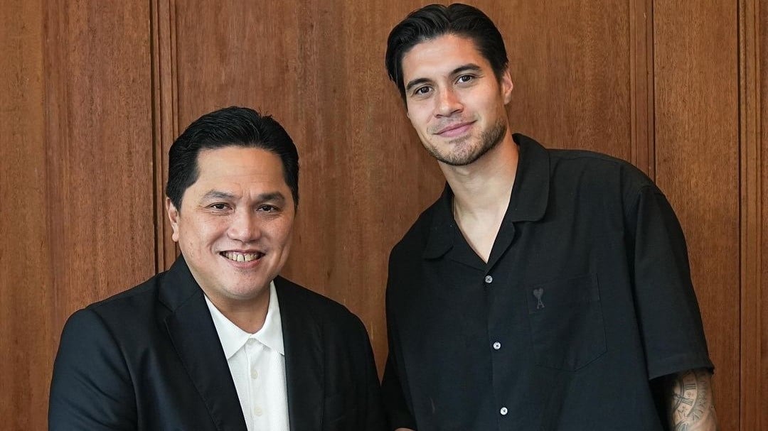 Kevin Diks resmi diperkenalkan sebagai pemain naturalisasi baru Timnas Indonesia