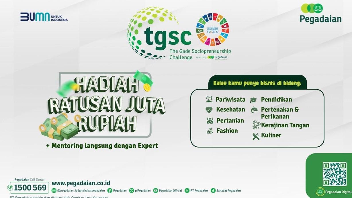 Daftar The Gade Sociopreneurship Challenge (TGSC) 2024.