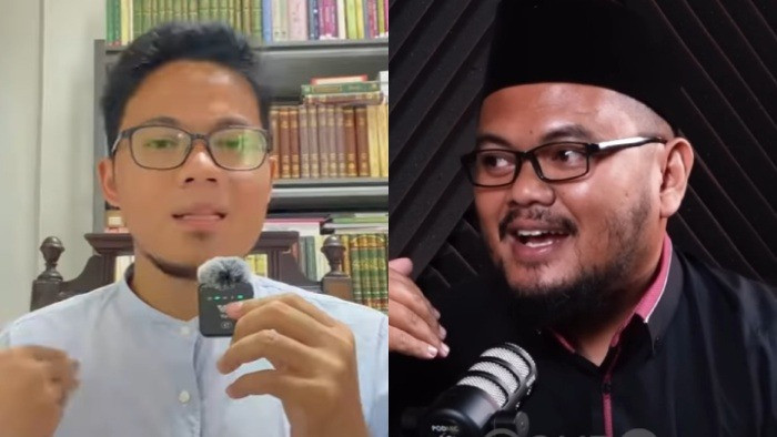 Ustaz Muhammad Nuruddin (kiri) dan Guru Gembul (kanan)