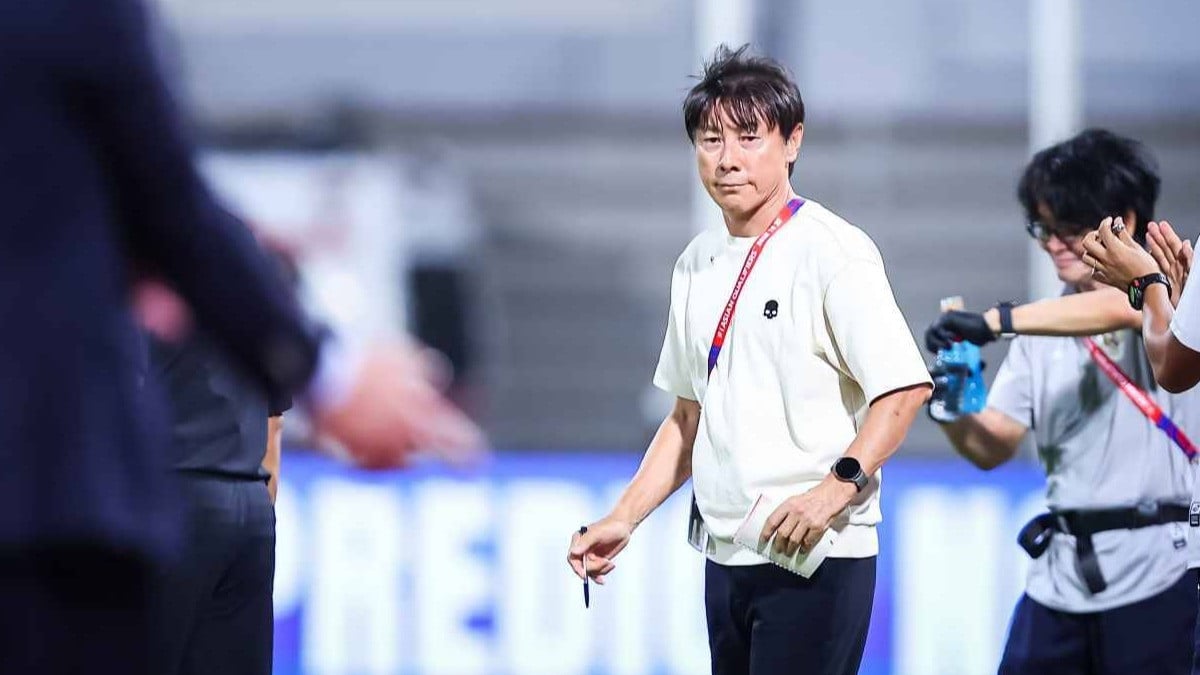 Pelatih Timnas Indonesia, Shin Tae-yong Bawa Kabar Buruk Jelang Laga Lawan China