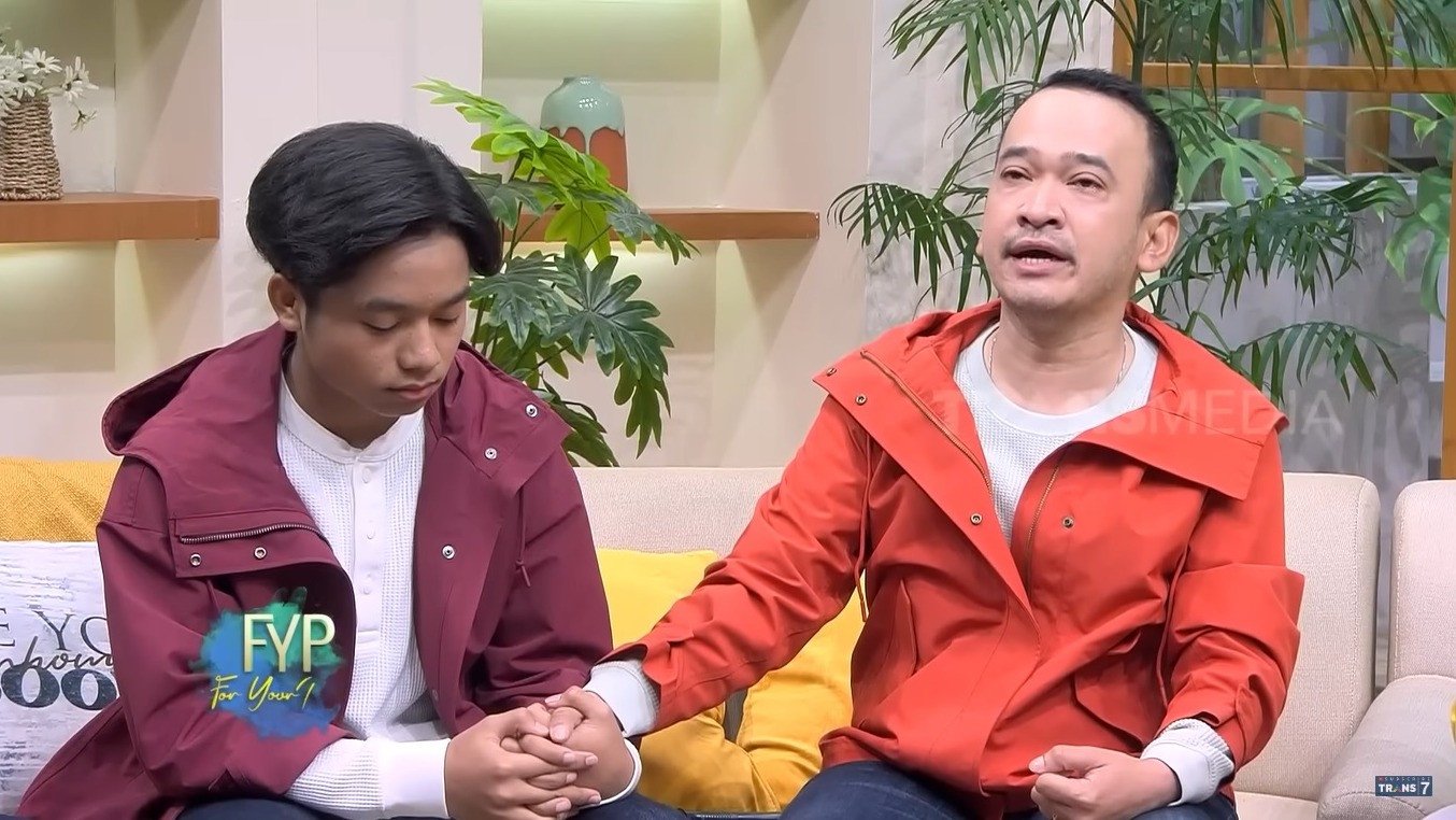 Potret Betrand Peto dan Ruben Onsu