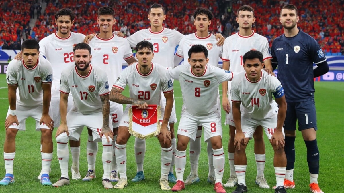 Skuad Timnas Indonesia vs China