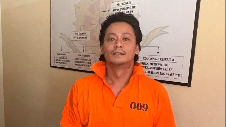 pelaku koboi todongkan pistol ke PPSU di Pasar Minggu