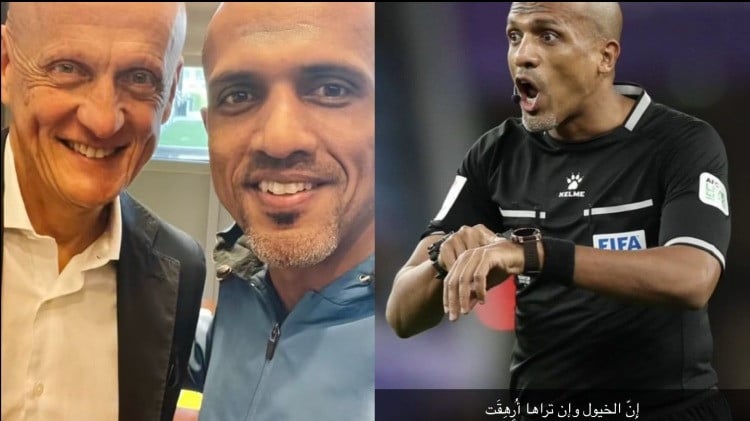 Wasit Ahmed Al-Kaf akhirnya muncul ke publik setelah dihujat fans Timnas Indonesia