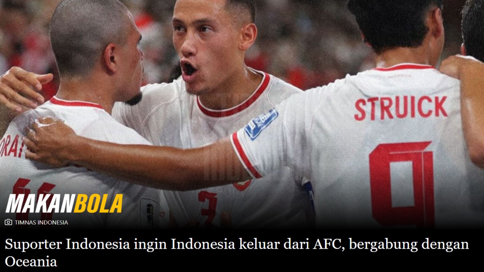 Media Malaysia Sebut Suporter Timnas Indonesia Minta Indonesia Keluar dari AFC