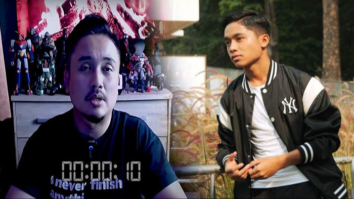 Kolase foto Denny Darko dan Betrand Peto