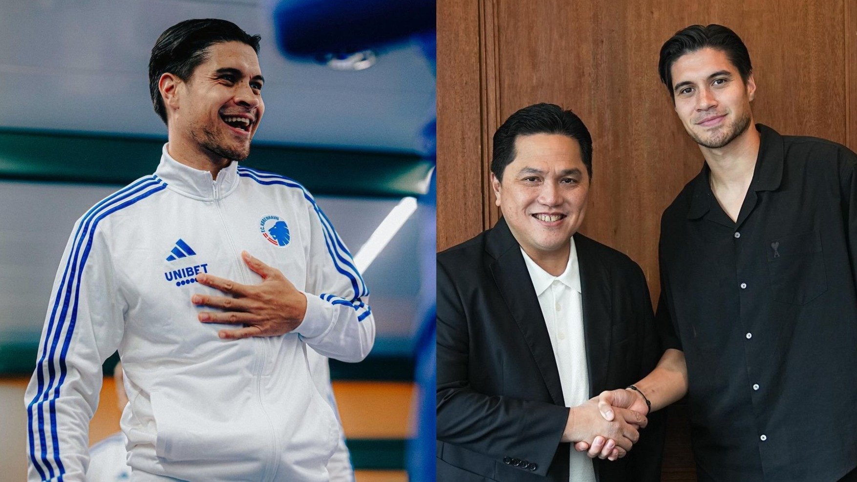 Kevin diks dan Erick Thohir