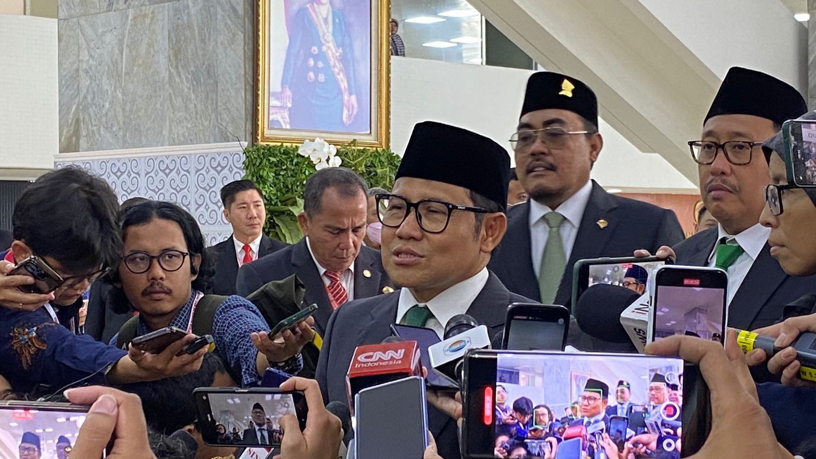 Cak Imin Tiba di Pelantikan Presiden dan Wapres