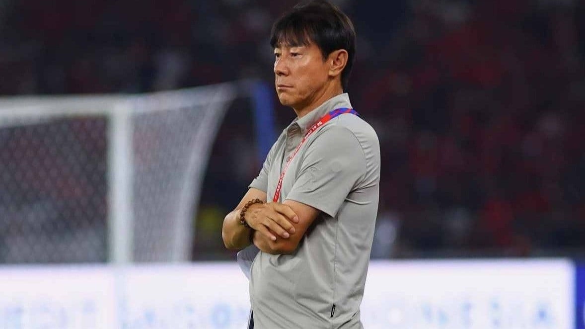 Pelatih Timnas Indonesia, Shin Tae-yong.