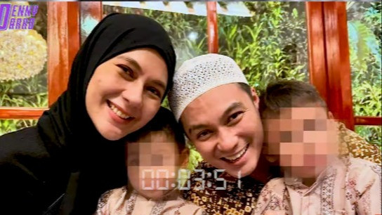 Potret kebersamaan Baim Wong-Paula Verhoeven dengan kedua anaknya