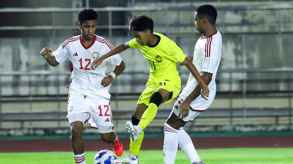 Timnas Malaysia U-17 kalah dari UEA 0-2