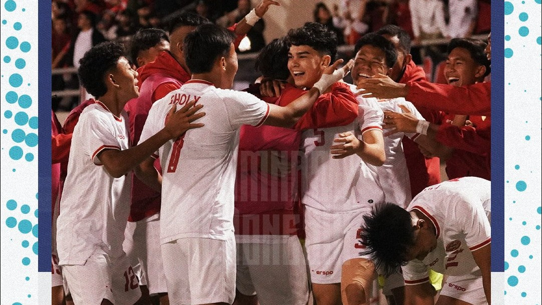 Selebrasi Pemain Timnas Indonesia U-17