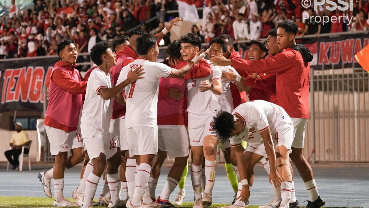 Timnas Indonesia U-17 saat Kalahkan Kuwait