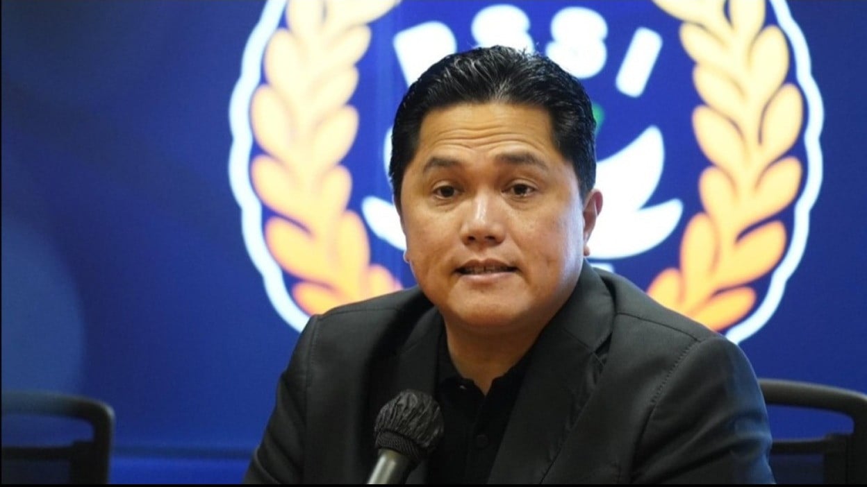 Ketua Umum PSSI, Erick Thohir saat mengurus Timnas Indonesia