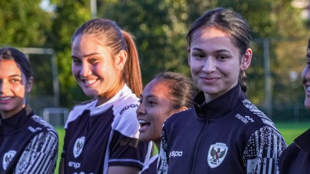 Calon pemain timnas putri Indonesia Noa Leatomu