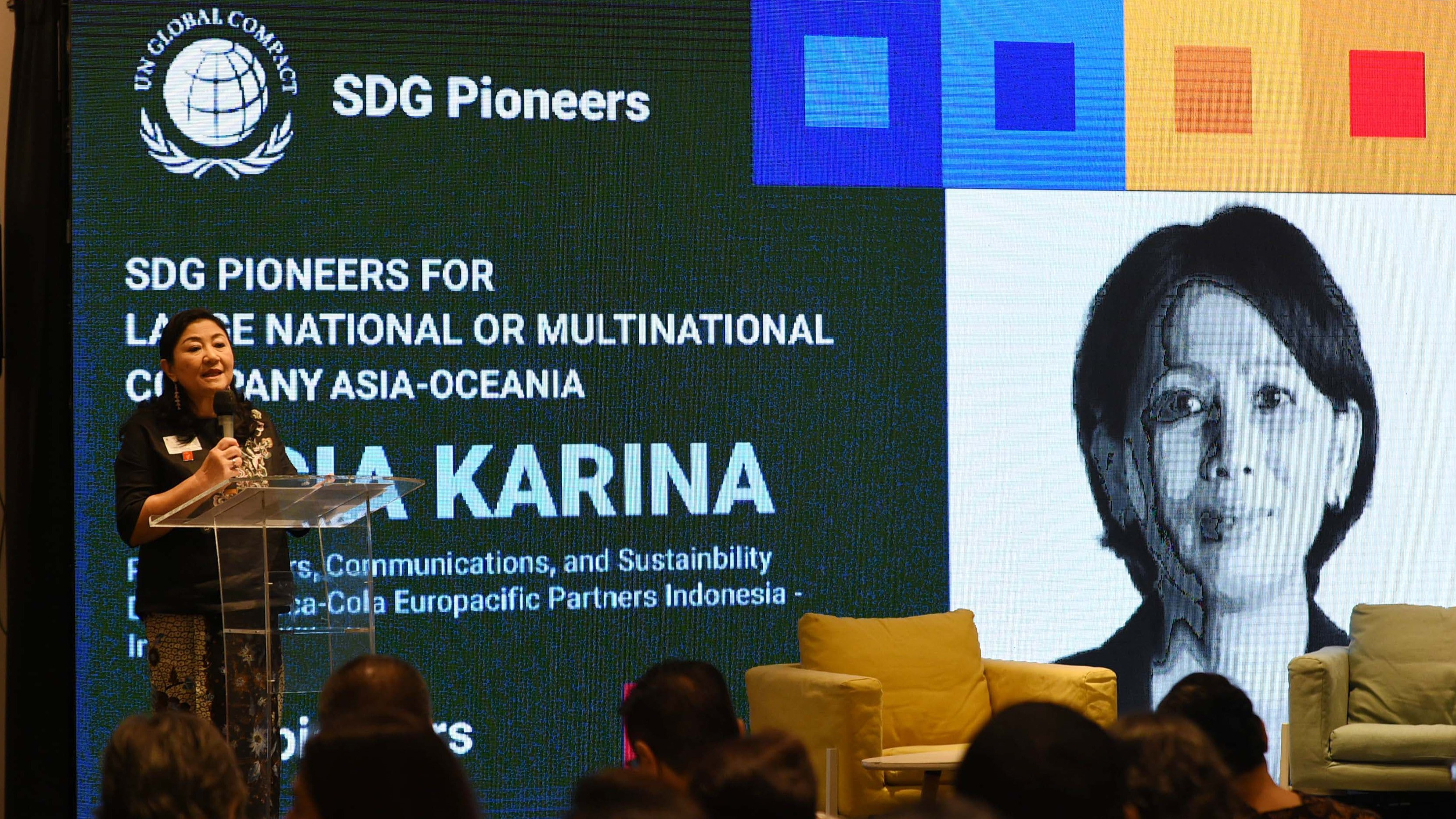 Raih Penghargaan UN Global Compact SDG Pioneer 2024, Lucia Karina Dorong Sektor Bisnis Perkuat Komitmen Capai SDGs