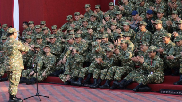 Momen Disiplin Kabinet Merah Putih di Akmil, Lonceng Prabowo Jadi Penanda