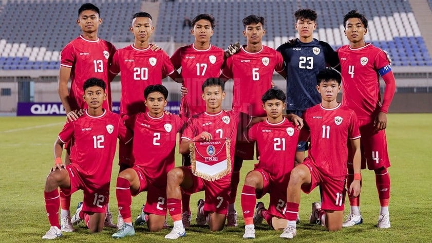 Timnas Indonesia U-17 unggul telak di babak pertama kontra Kepulauan Mariana Utara