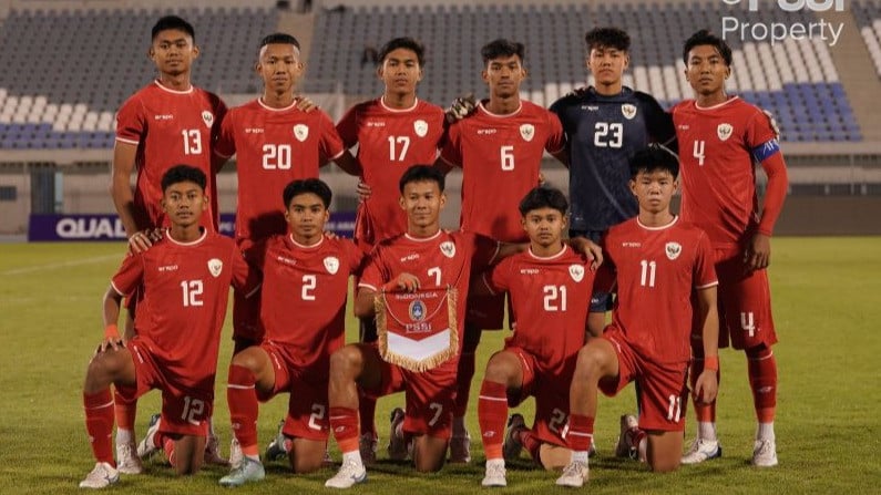 Pemain Timnas Indonesia U-17.