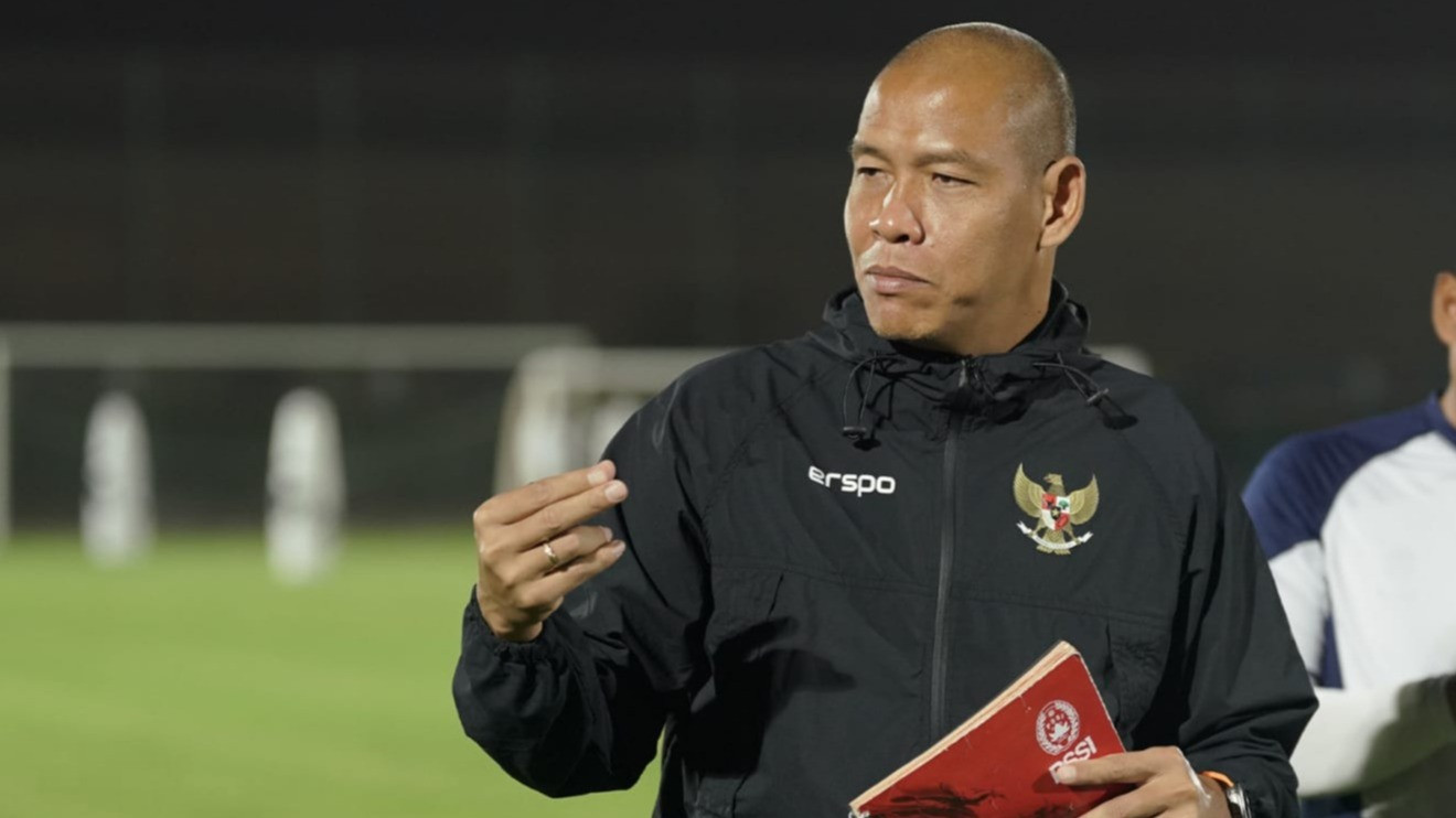 Pelatih Timnas Indonesia U-17, Nova Arianto.