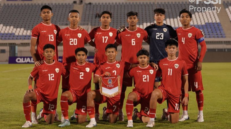 Pemain Timnas Indonesia U-17.