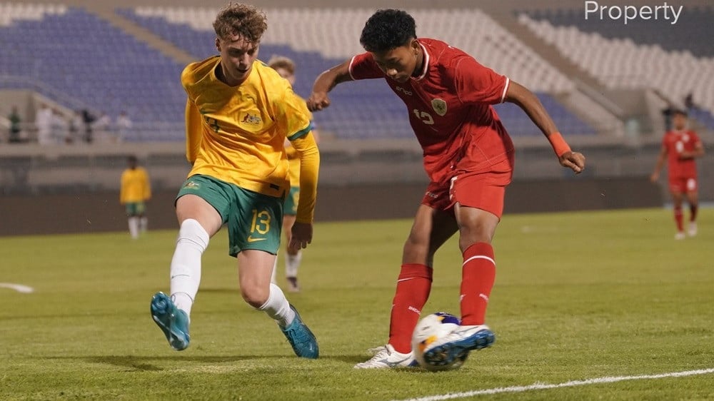 Timnas Indonesia U-17 bermain imbang tanpa gol kontra Australia