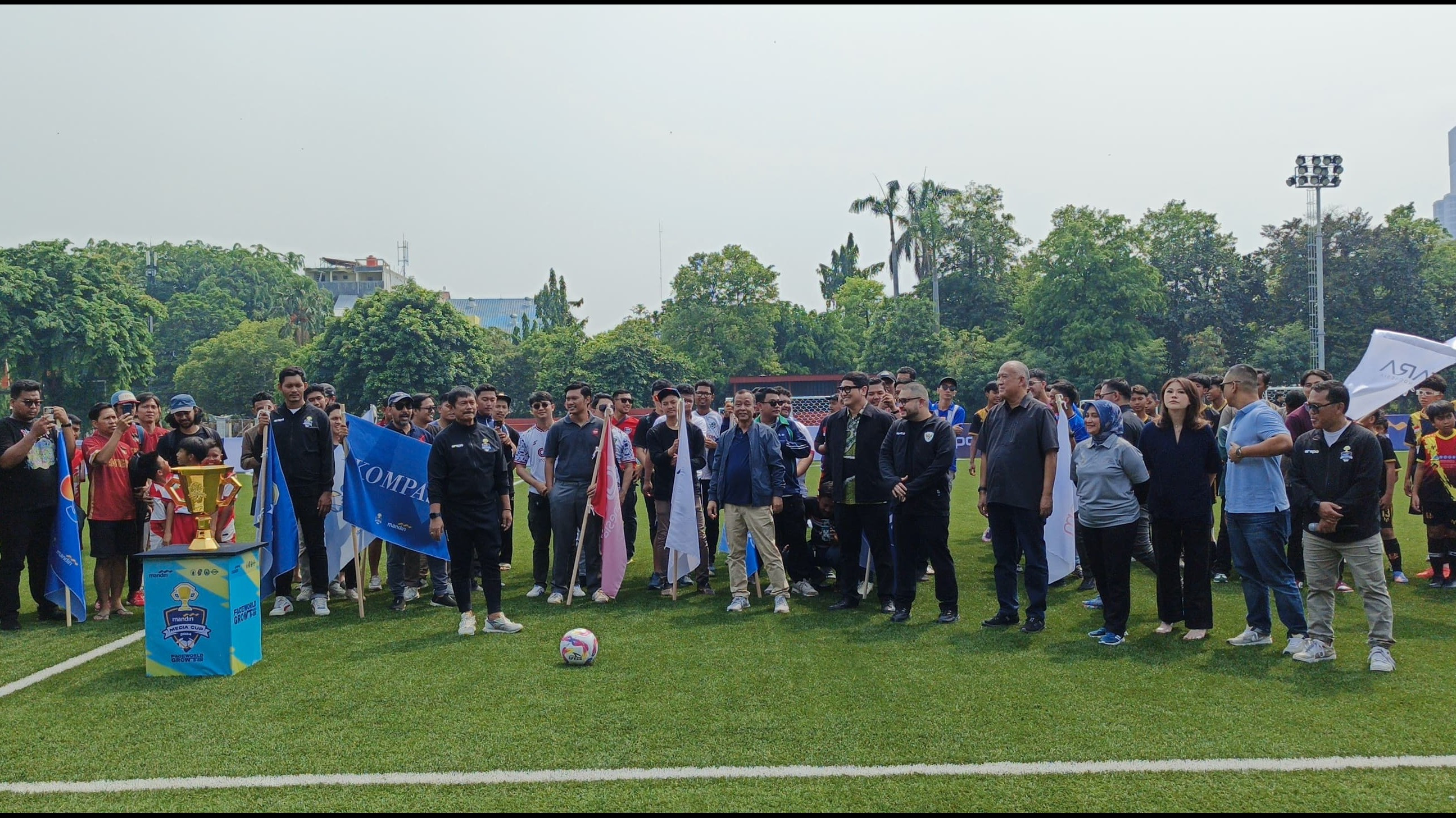 Pelatih Timnas Indonesia U-20, Indra Sjafri dalam Opening Media Cup 2024