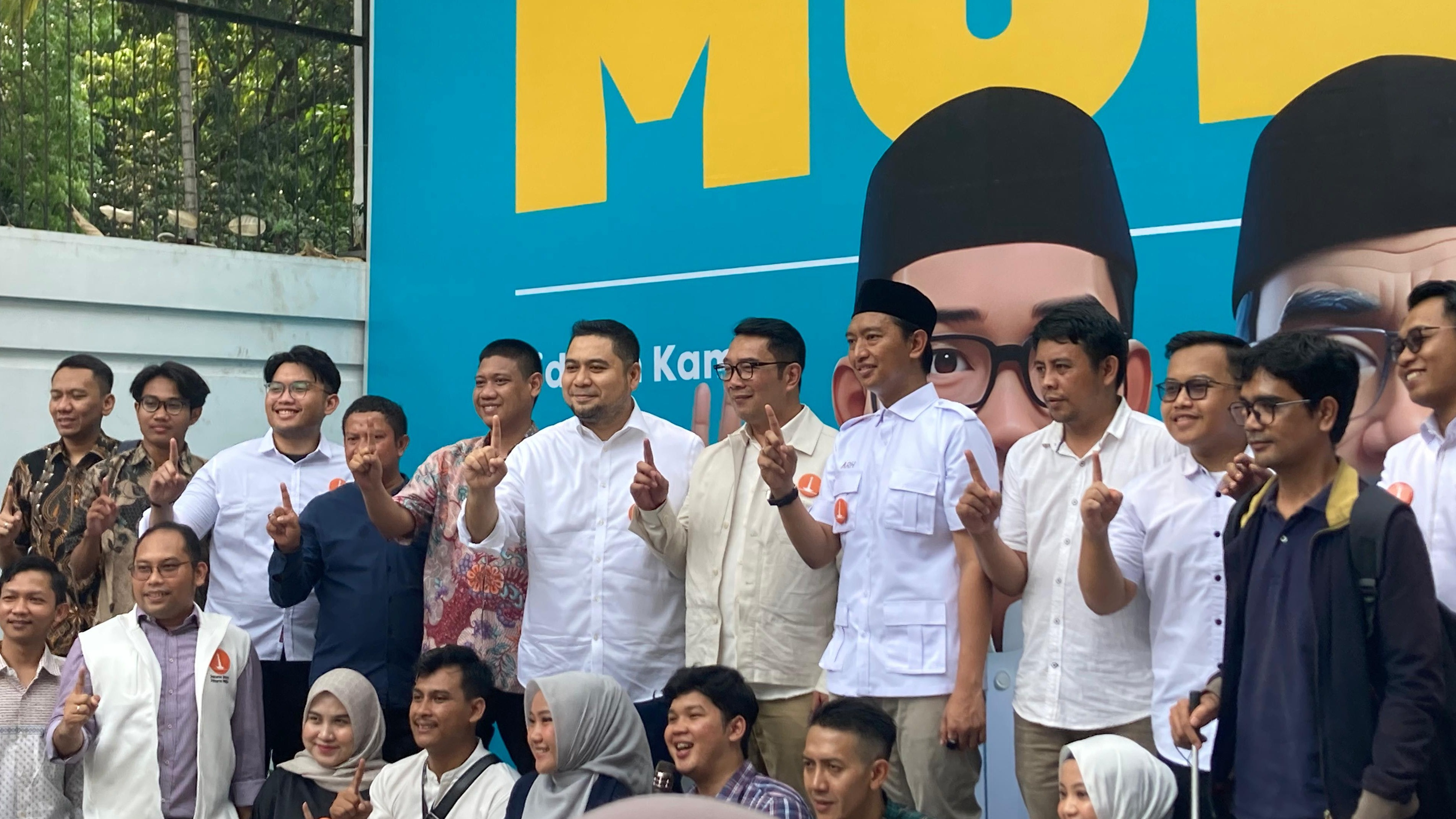 Calon Gubernur Pilkada Jakarta 2024 Nomor Urut 1, Ridwan Kamil.