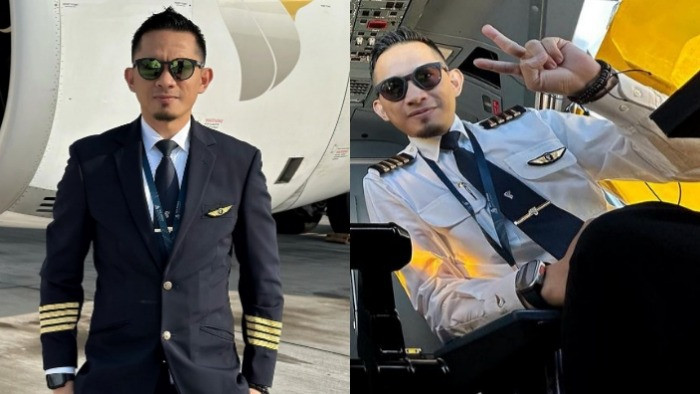 Capt Rizka Triansyah Leihitu, mantan pilot maskapai Garuda Indonesia