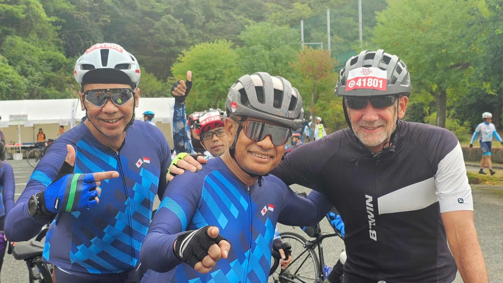 Saleh Husin Finish 140 KM di Shimanami Cycling Jepang 2024