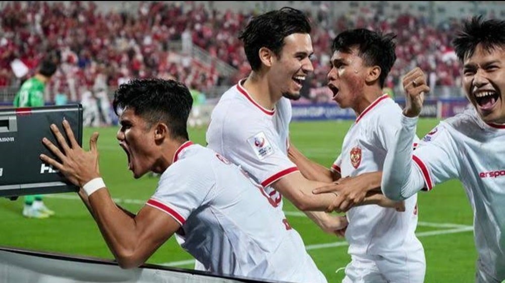 Timnas Indonesia U-23 ketika berlaga di Piala Asia U-23 2024