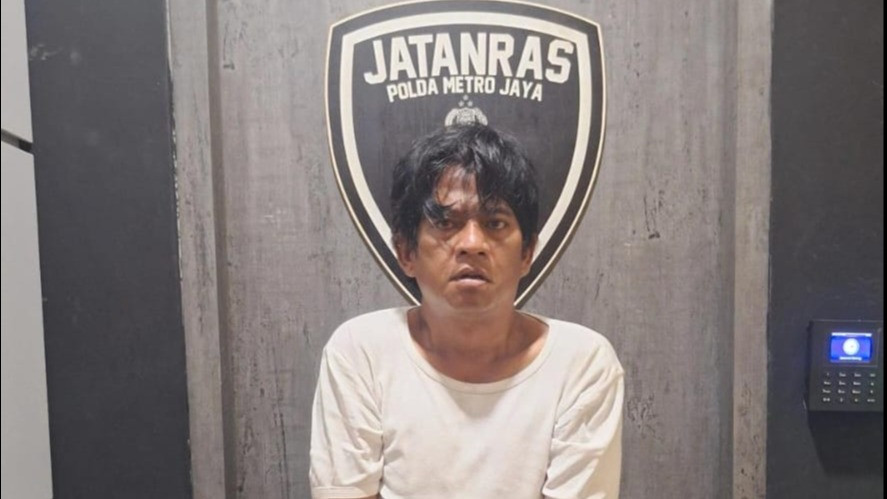 Fauzan Fahmi (43), pelaku mutilasi mayat wanita tanpa kepala di Jakarta Utara.