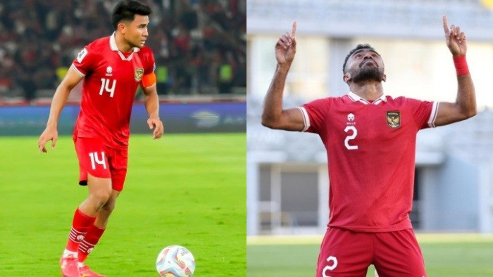 Asnawi Mangkualam dan Yakob Sayuri saat berseragam Timnas Indonesia