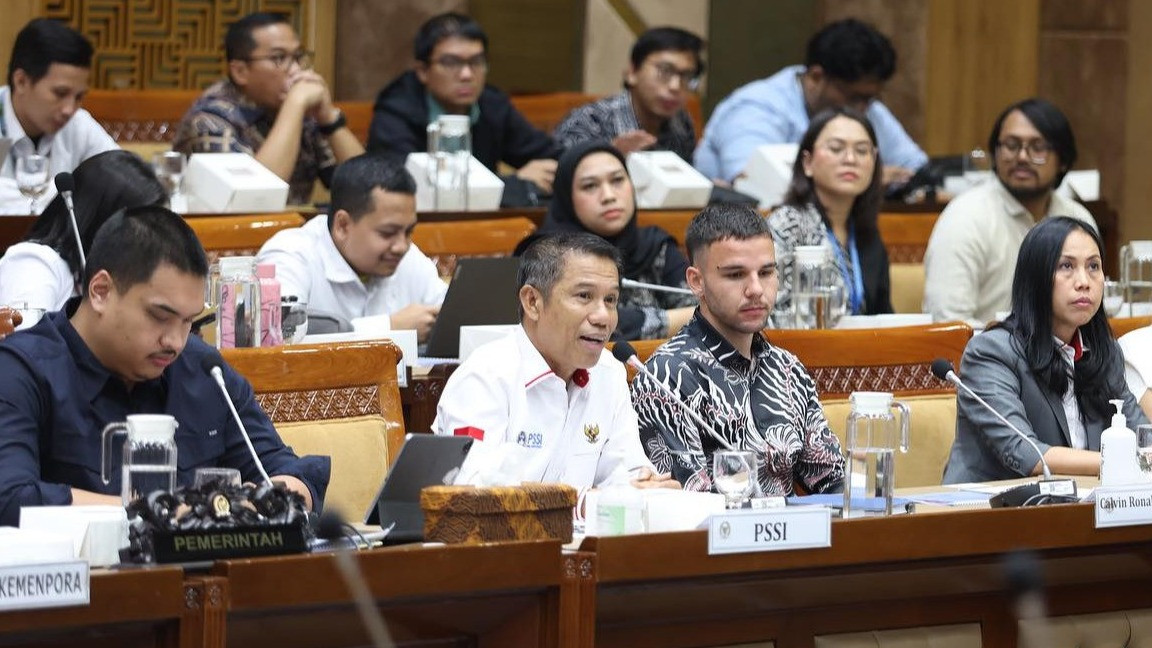 Dok. Rapat Kerja Bersama Komisi X DPR RI untuk Mendapatkan Izin Naturalisasi Calvin Verdonk