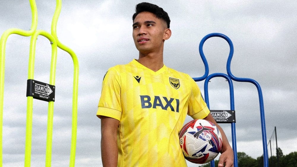 Pemain Timnas Indonesia Marselino Ferdinan dicadangkan Oxford United