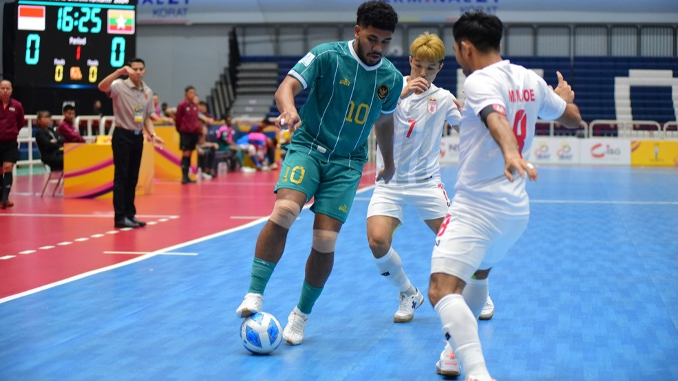 Timnas Futsal Indonesia menang atas Myanmar di ASEAN Futsal Championship 2024