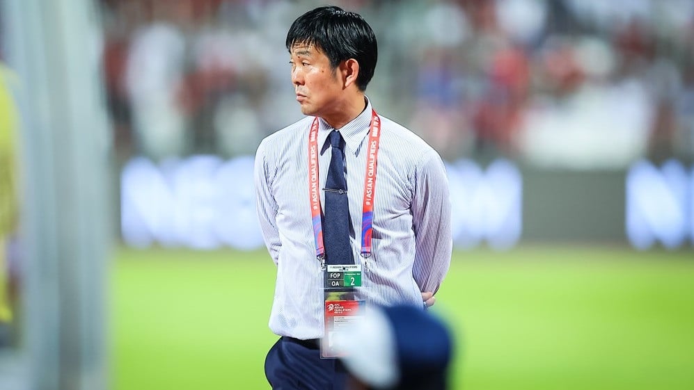 Pelatih Jepang Hajime Moriyasu salah sebut nama Shin Tae-yong