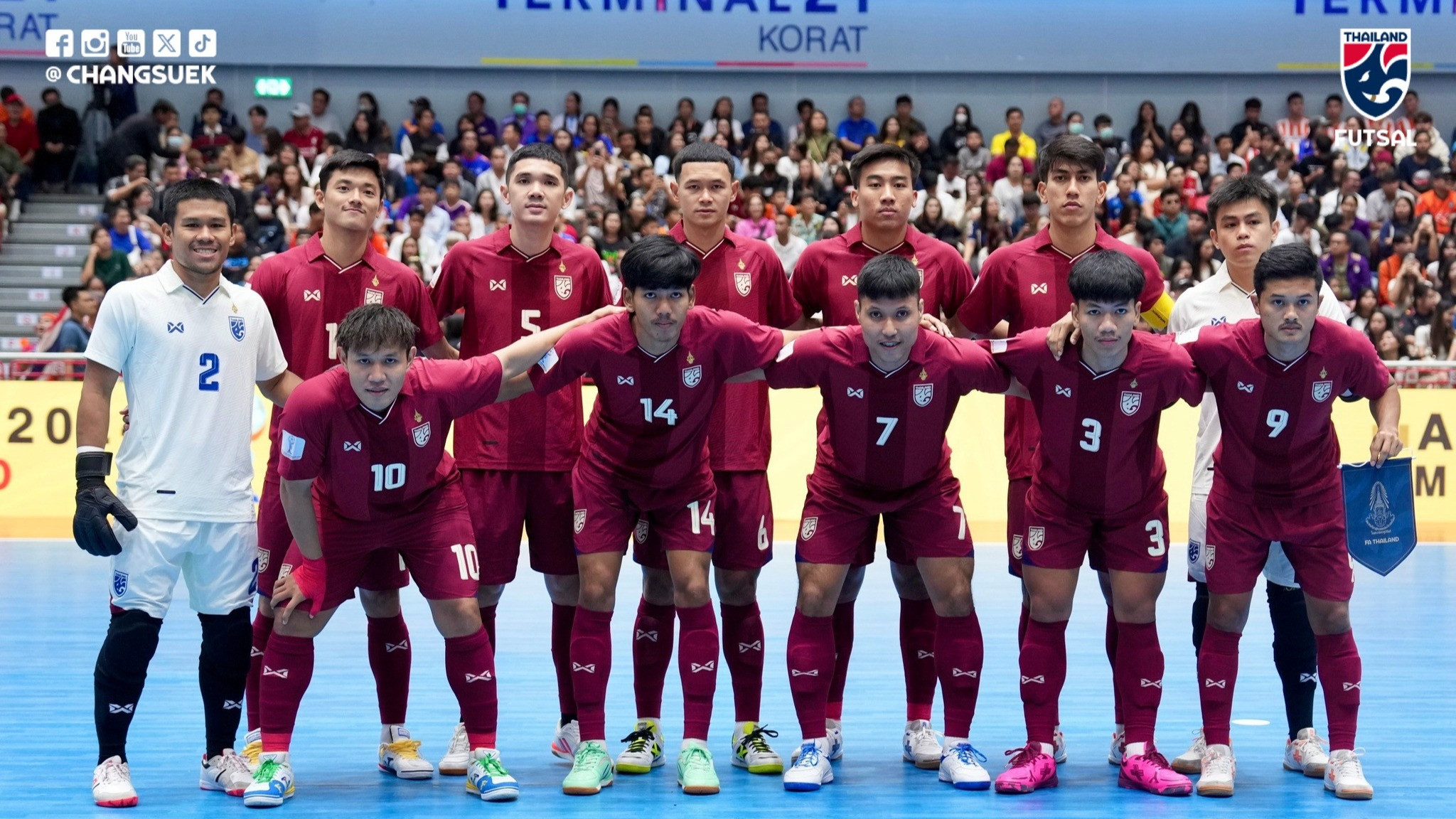 Thailand juara 3 ASEAN Futsal Championship