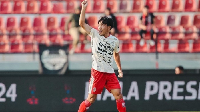 Gelandang asing Bali United asal Jepang, Mitsuru Maruoka