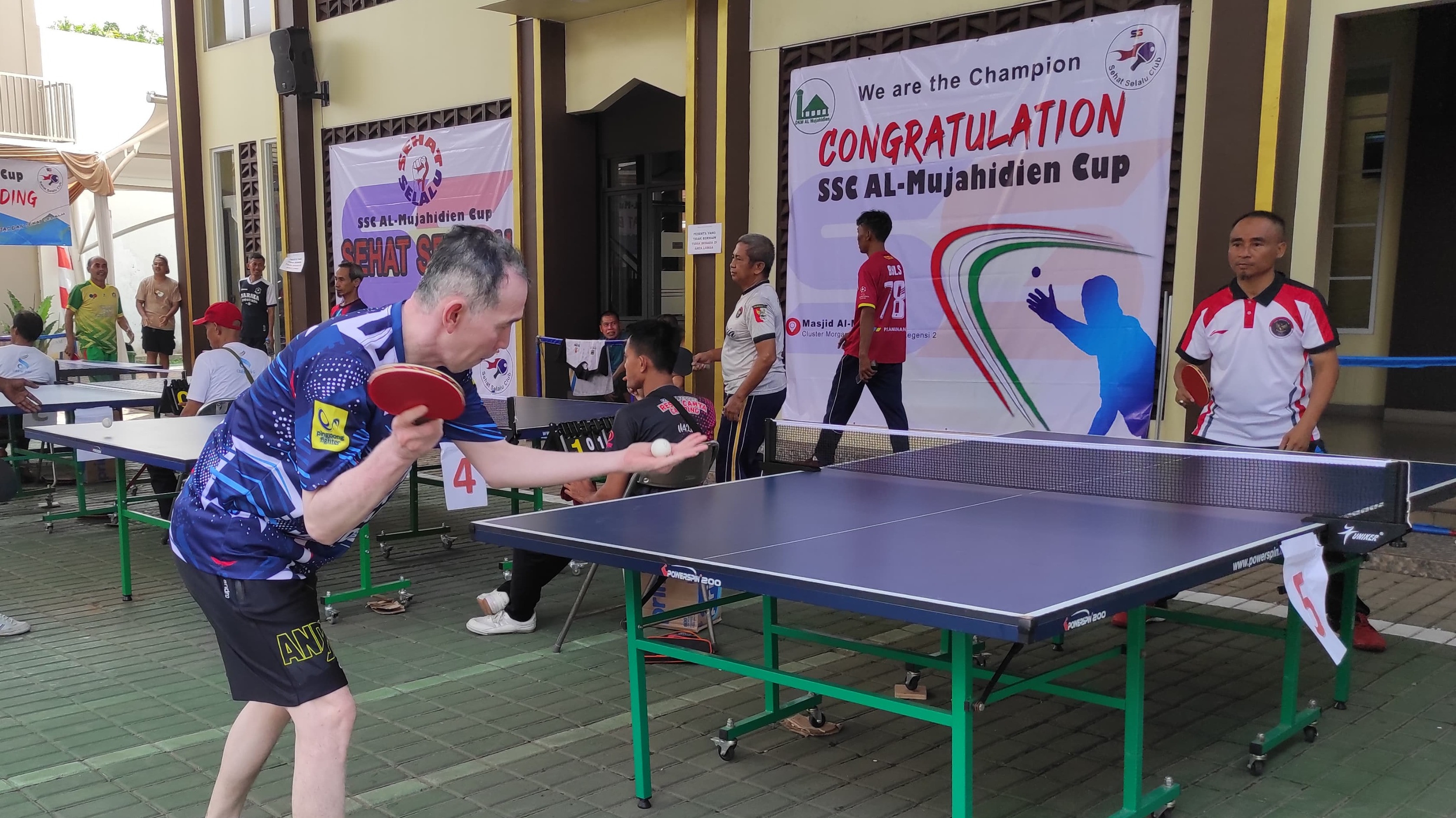 Turnamen Tenis Meja SSC Al-Mujahidien Cup 2024