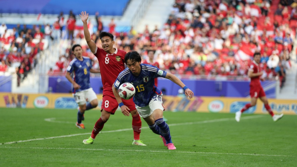 Timnas Indonesia pernah menang enam kali atas Jepang