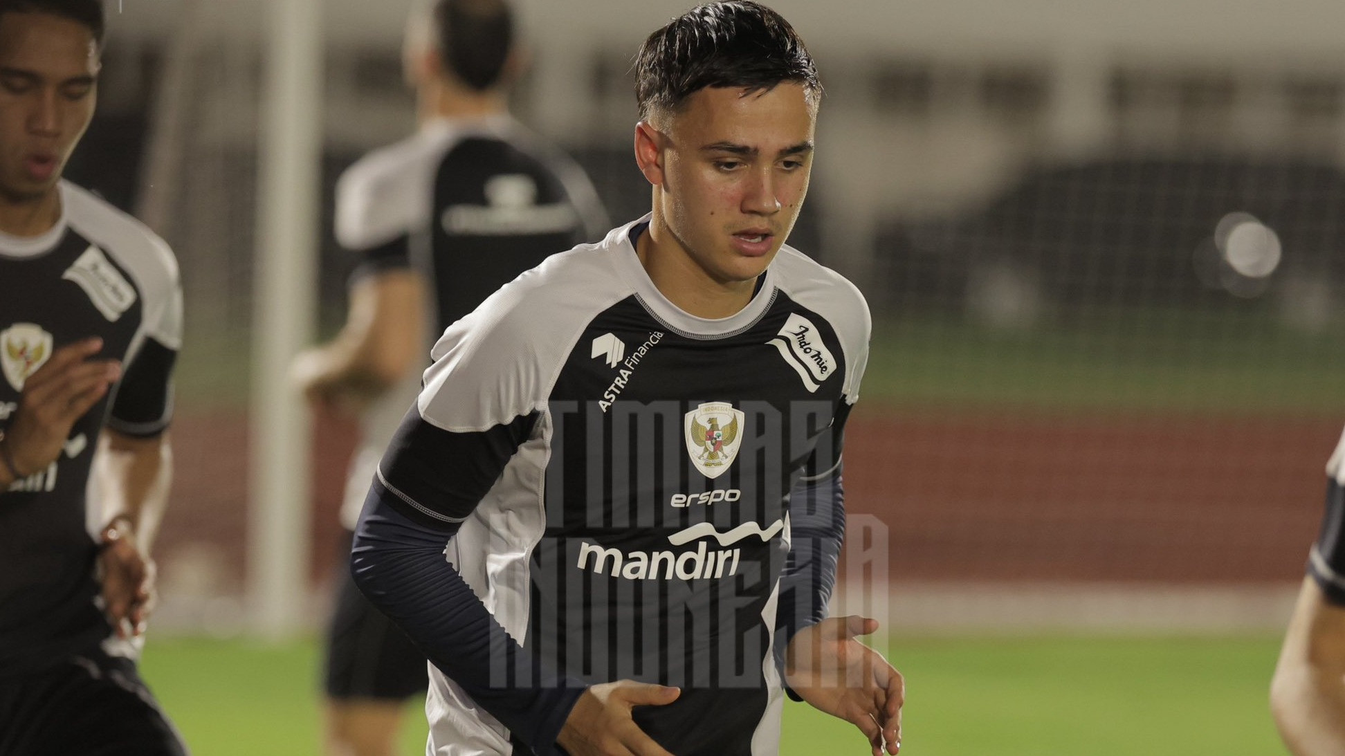 Pemain Timnas Indonesia, Eliano Reijnders dalam Sesi Latihan