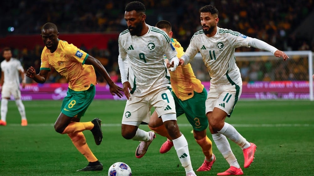 Arab Saudi gagal mengalahkan Australia di laga lanjutan Kualifikasi Piala Dunia 2026