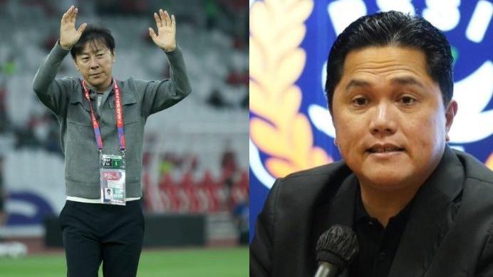 Erick Thohir akan Evaluasi Shin Tae-yong usai Kekalahan Memalukan Timnas Indonesia dari Jepang