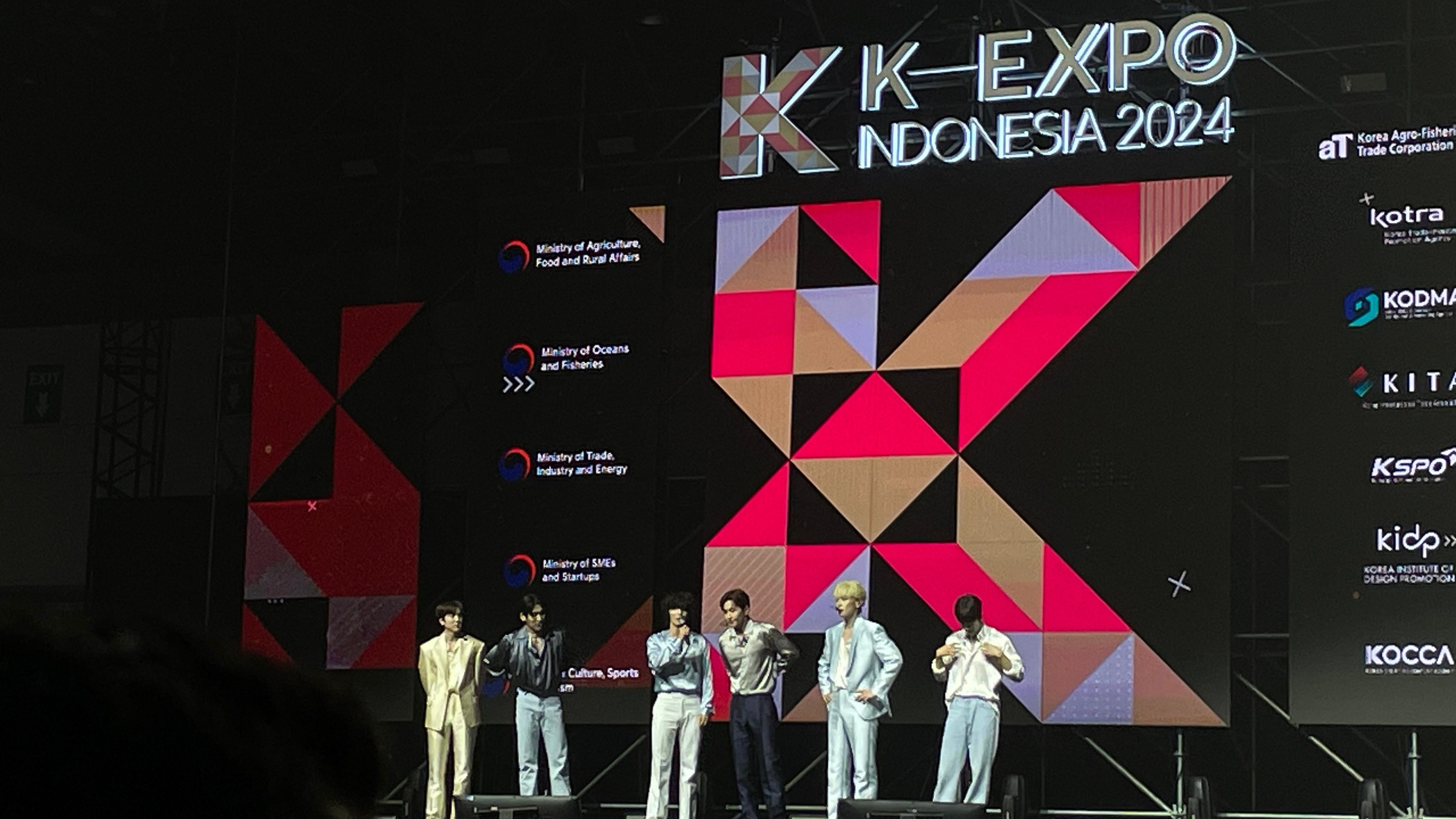 SF9 di K-EXPO INDONESIA 2024