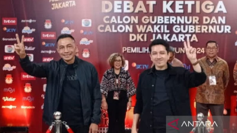 Dharma-Kun di debat terakhir Pilkada Jakarta 2024