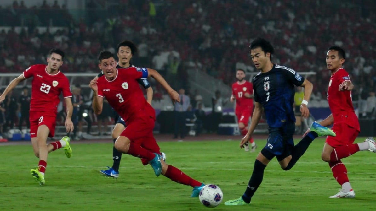 Timnas Indonesia vs Jepang di Stadion Utama Gelora Bung Karno