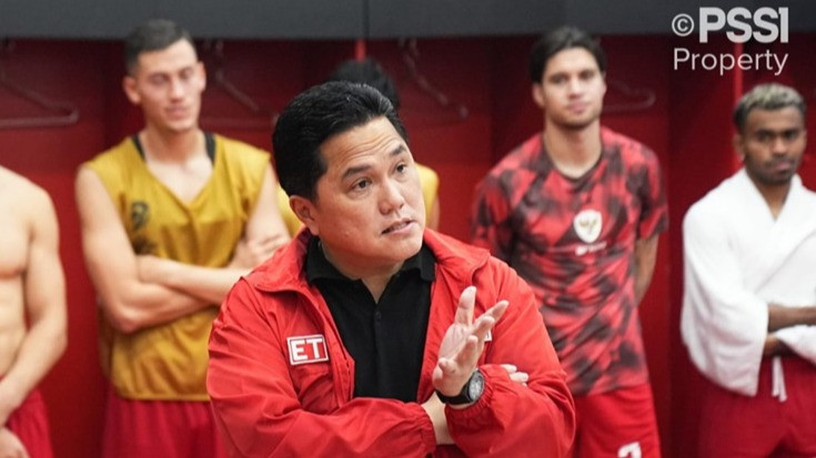 Erick Thohir Sebut Evaluasi Timnas Indonesia Usai Hadapi Arab Saudi Tidak Spesifik ke Individu