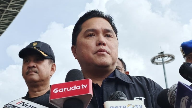 Ketua Umum PSSI Erick Thohir hadiri acara FIFA