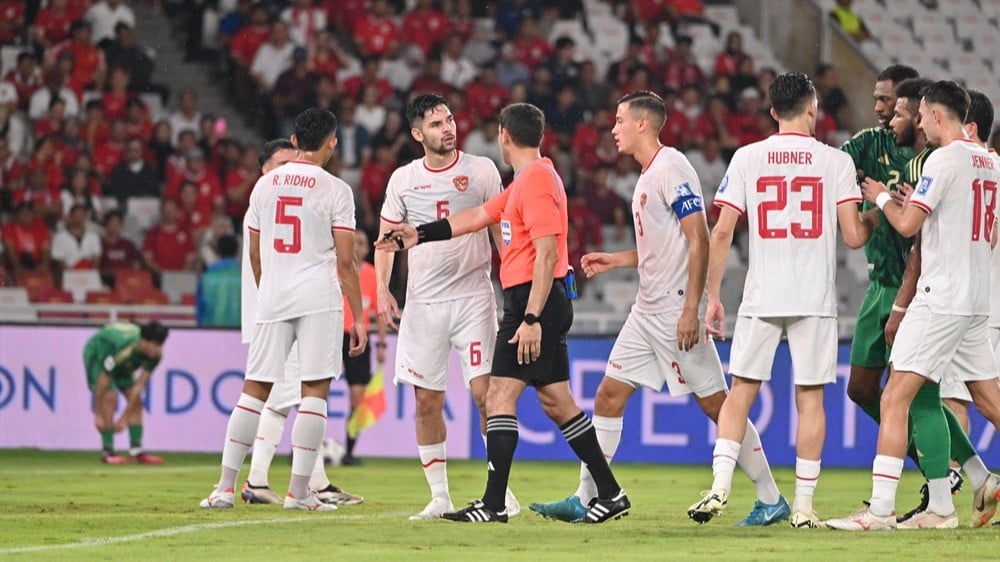 Timnas Indonesia masih berada di posisi ketiga Grup C Kualifikasi Piala Dunia 2026